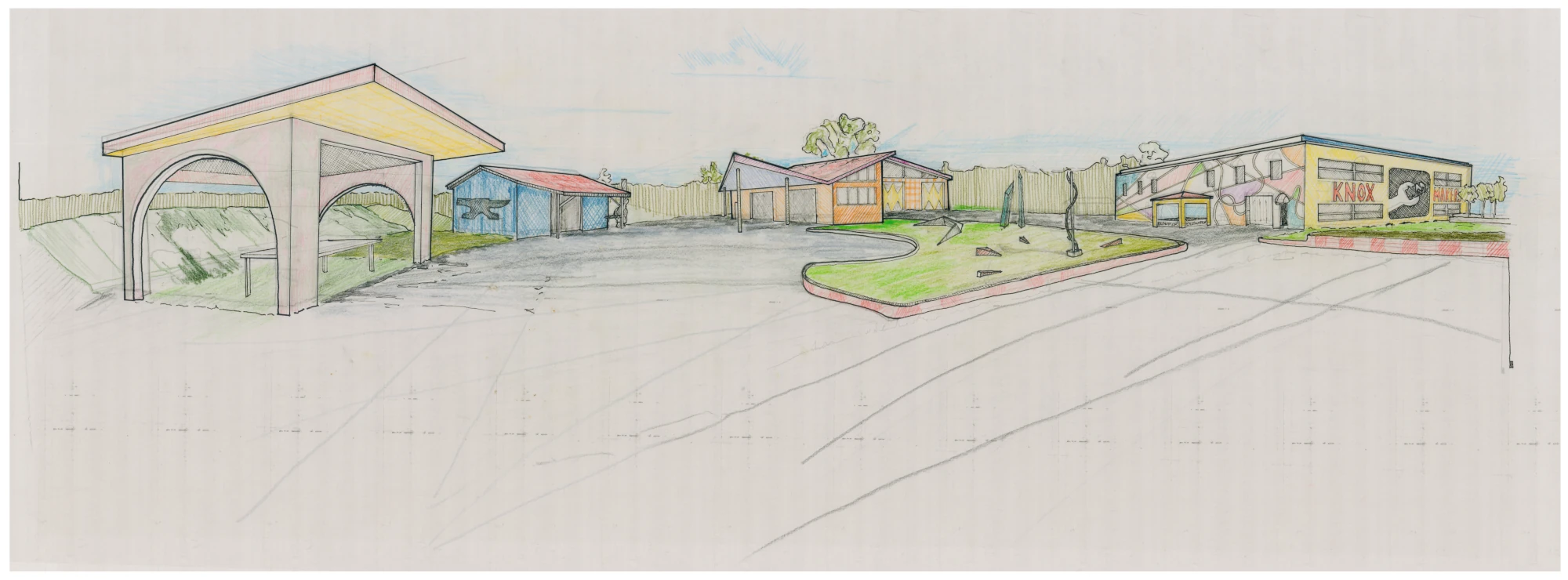 Knox Makers Future Building Concept